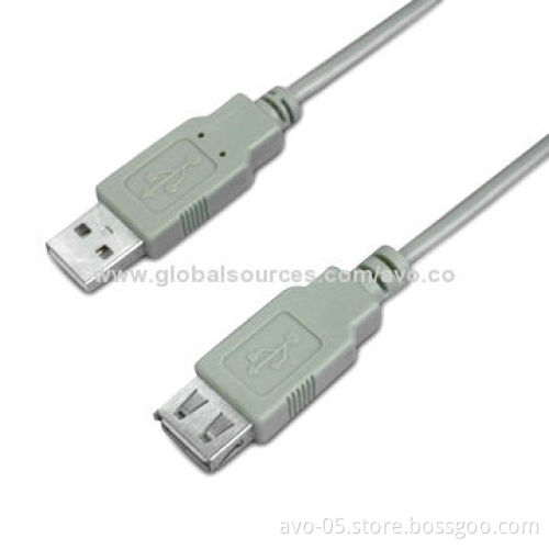 USB A Male to A Female Cables with Transfer Speed Up to 480Mbps